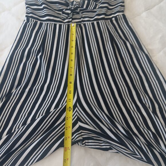 striped wide leg jumpsuit romper - Picture 14 of 16
